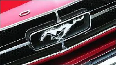 Which Ford sports car has a horse as its emblem?