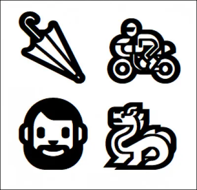 Which character is represented by these emojis?