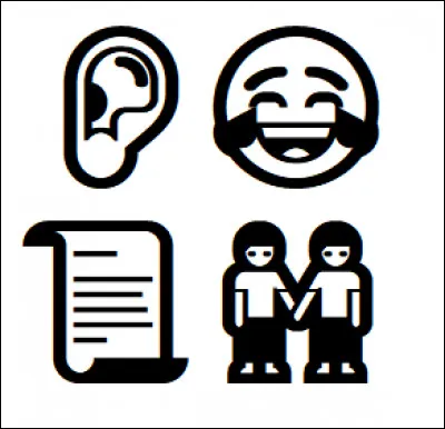 Which character is represented by these emojis?