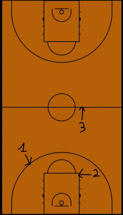 What is the name of the line bearing the number 3 on the image above?