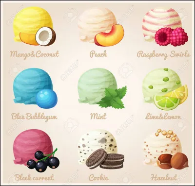 What will your second scoop be?(From the picture??)