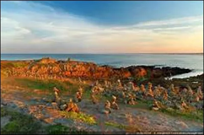 How many departments are in Brittany?