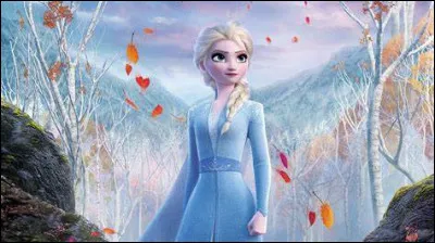 Since she's ventured too far into the past, what does Elsa turn into?