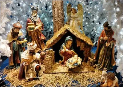 Where was Christ laid at birth?