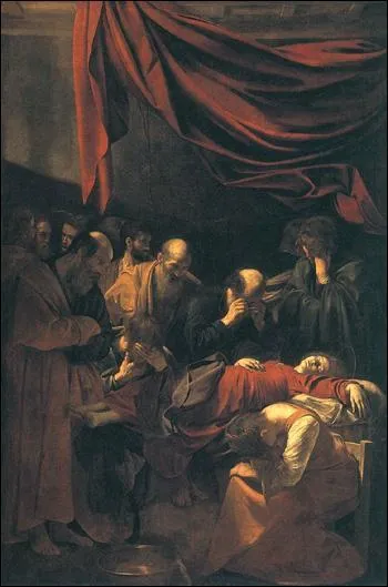 Which Baroque painter painted 'The Death of the Virgin'?