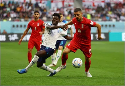 Name the final score between England and Iran: