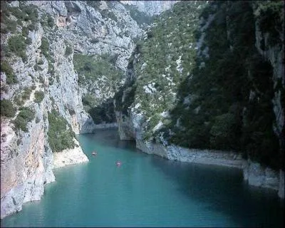 The maturity of a river course is recognized by the presence of...