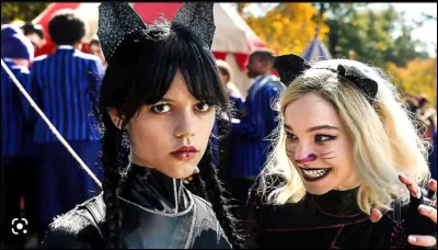 What is the name of Wednesday Addams' roommate?