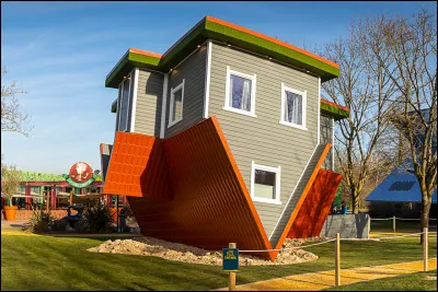 Where does Santa go to put presents in people's homes?