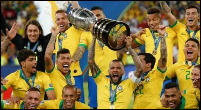 Brazil is the country to have won the Copa America (Europe's equivalent of the Euro) the most times
