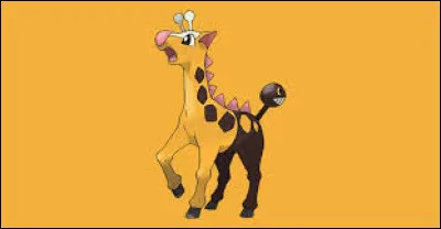 What is the dual type of Pokemon Girafarig?