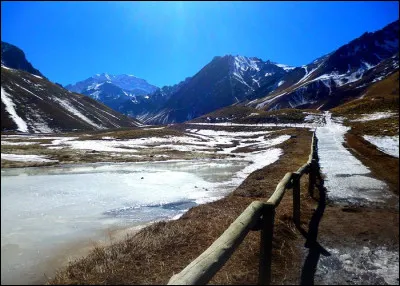 The city of Mendoza is located: