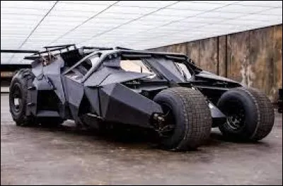 Black : Which superhero does this black car belong to?