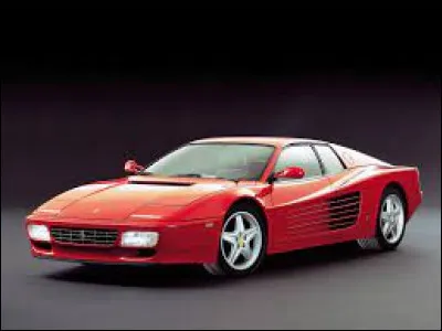 Red: What is the name of this Ferrari model?