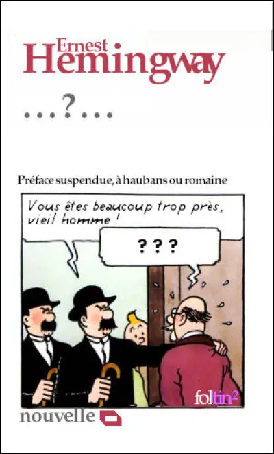 A short story, whose title might suggest another novel.