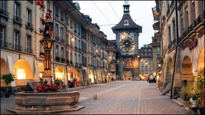 What is the name of the capital of Switzerland?