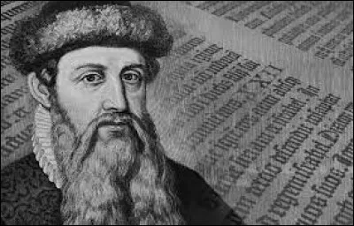 What was the first book printed by Gutenberg in 1454?