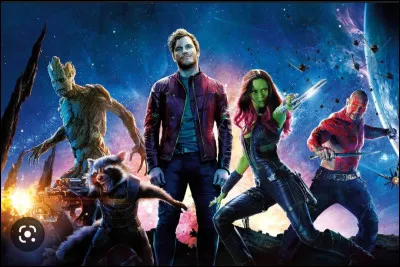 In Guardians of the Galaxy who says Stop smiling, I already told you it doesn't look professional?