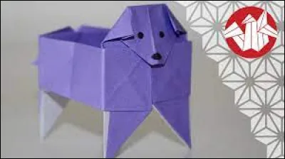 Which animal does this origami represent?
