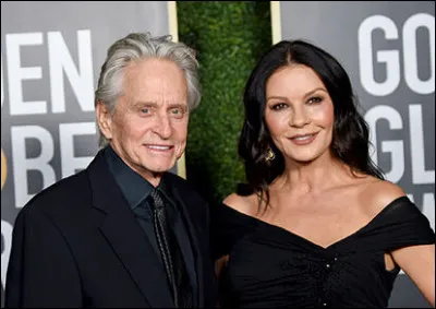 On the set of which film did Catherine Zeta-Jones and Michael Douglas meet?