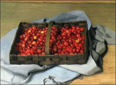 Which painter realized Nature morte aux cerises ?