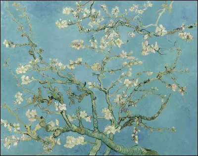 To which painter do we owe the painting Amandier en fleurs?