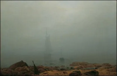 Who painted Rivage dans le brouillard ?