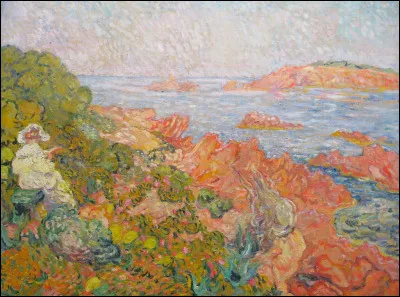 Who painted Rivage a Antheor?