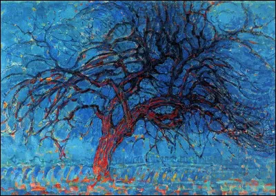 Who painted Red Tree?