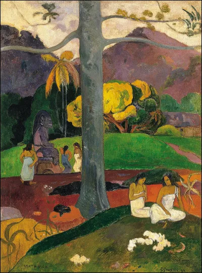 To which painter do we owe Mata Mua?