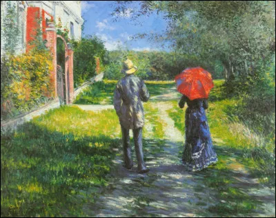 Who painted Chemin montant?