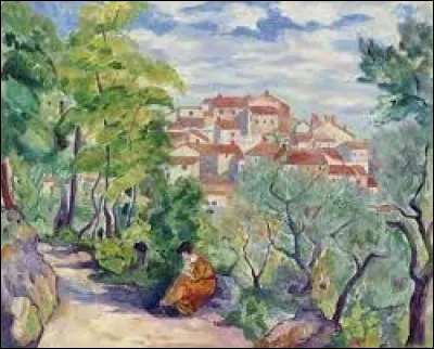 Who painted Chemin a Ramatuelle ?