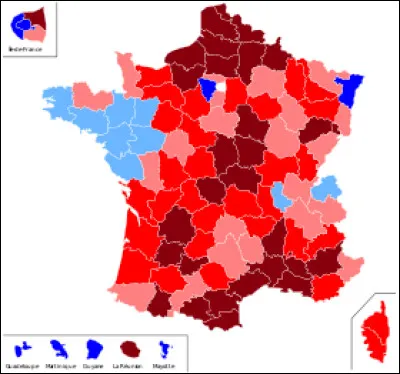 In France, in the referendum on the European Constitutional Treaty, the "no" side won 54.68 of the votes cast: