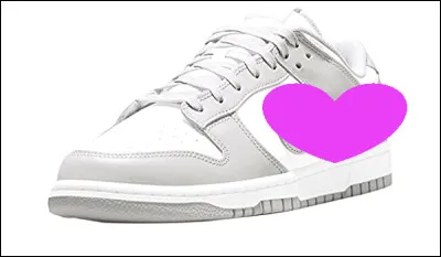 Which brand is below this heart?