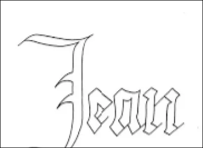 His middle name is Jean