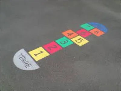 What must be added to "mar" to obtain the name of a playground game?