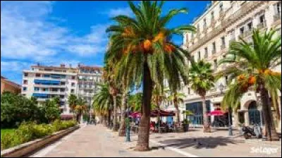 Which of the following 3 cities is the hottest in mainland France?