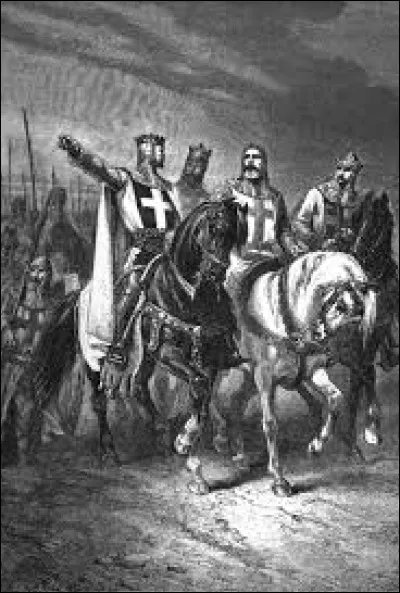 Who launched the first crusade?