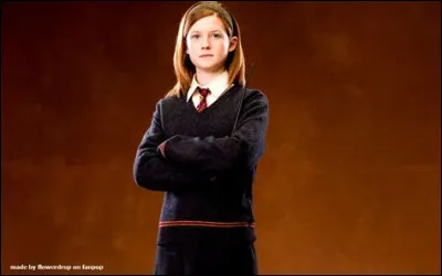 N°8: Ginny Weasley
What is her second name?