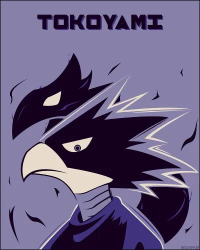 Which hero did Fumikage Tokoyami train with?