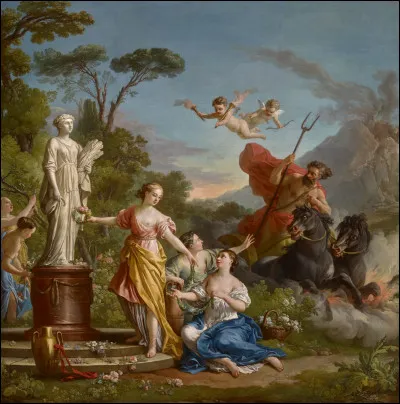 Who painted The Abduction of Proserpine?