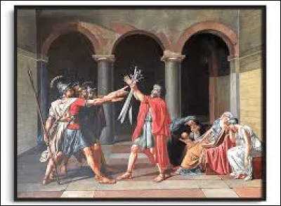 Which painter created the painting The Oath of the Horatii?