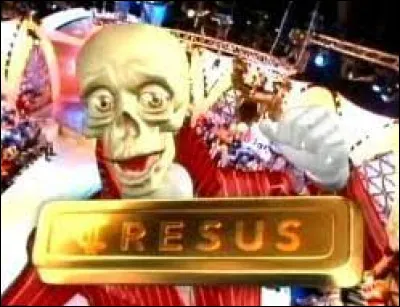 What do you need to add to "cre" to get the name of a game show presented by Vincent Lagaf' in the 2000s?