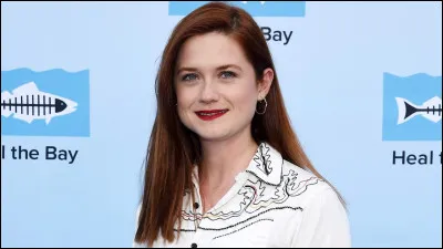 Who is this actress playing Ginny Weasley?