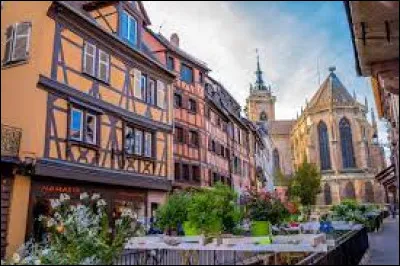 In which department is Colmar located?