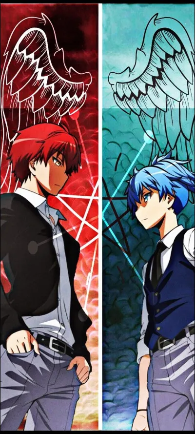 Who are the two people in the photo?