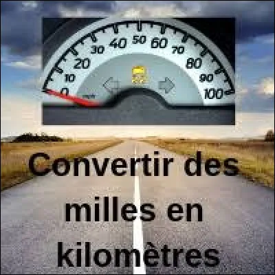 How many metres does 1 earth mile correspond to?
