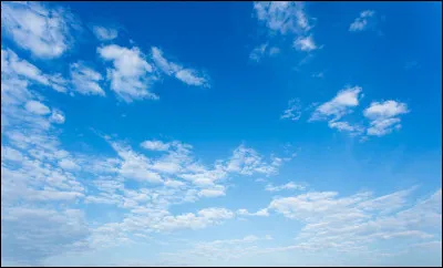 Which of these colors appears at the bottom of a rainbow?