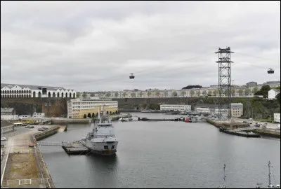 The Penfeld is a river that flows through the city of La Rochelle.