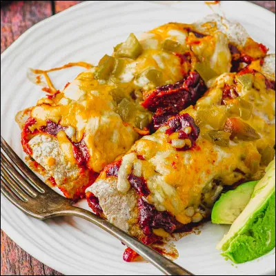 Enchiladas are a traditional Moroccan dish.